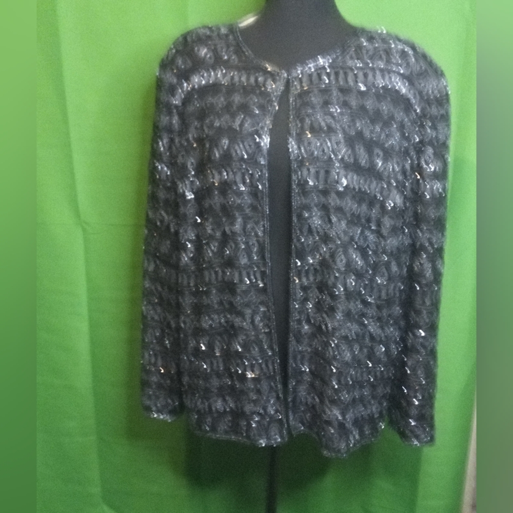 Stenay Silk Sequin Jacket with Sequin Shell